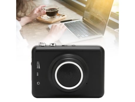HURRISE Reproductor de Casete USB Conversor de Mp3 Altavoces Removibles