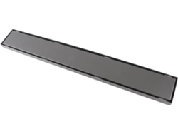 Ralo Linear Cryfokt Premium Em Aço Inoxidável, Ralo Retangular À Prova De Vazamentos Para Chuveiro, Cinza, Para