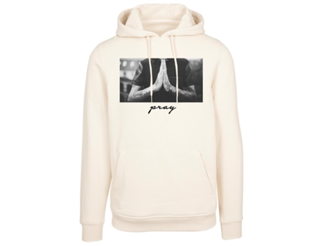 Sweatshirt para Hombre MISTER TEE (S - Algodón - Blanco)