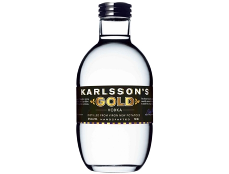 Vodka PEQUEÑOS PRODUCTORES Karlsson's Gold (0.7 L - 1 unidad)