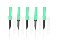 Juego De 5 Sondas De Prueba De 0,7 Mm Con Funda Para Multímetro, Aguja Perforadora De Cables, Latón + Pvc.