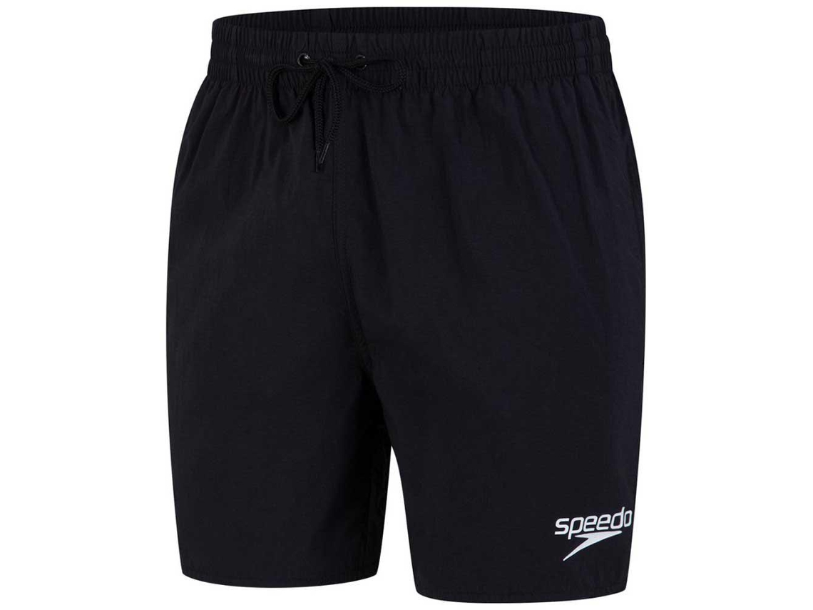 Pantalones Cortos de Playa para Hombre SPEEDO Essentials 16´´ Negro para Natacion (L)