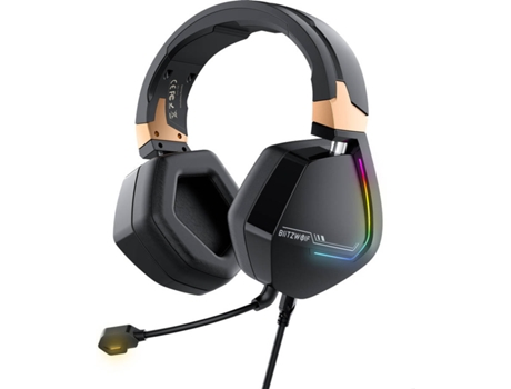 Auriculares Gaming BLITZWOLF BW-GH2 (On Ear - Negro)