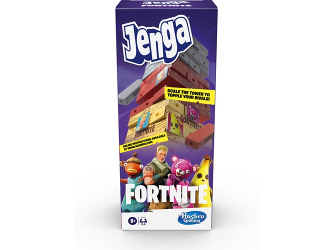 Juego de Mesa HASBRO Jenga Fortnite