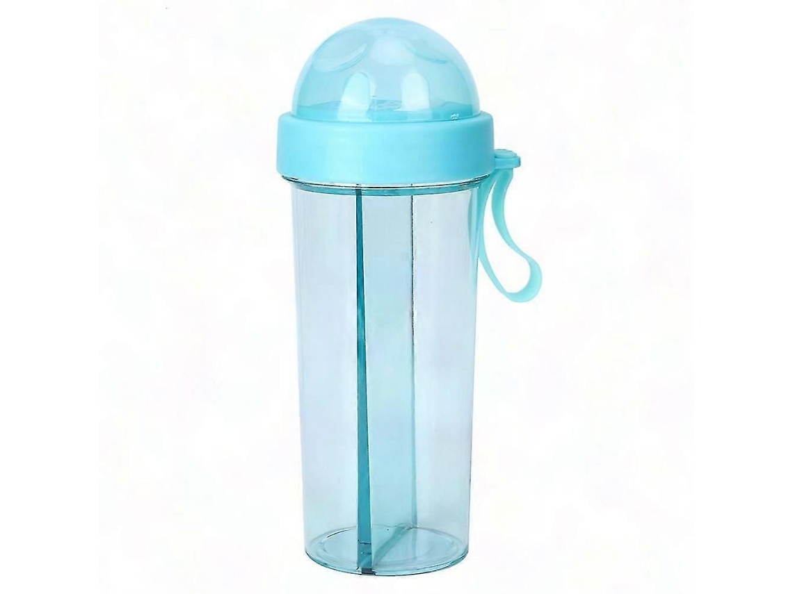 Botella de agua portátil para viajes, de doble uso para beber al aire libre y en el gimnasio. ELECTVAULT1