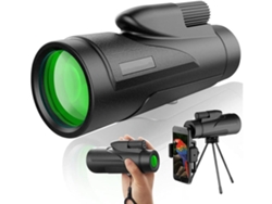 Telescópio Monocular 12x50 Luneta Monocular De Alta Potência De Visão Noturna Hd Prisma Bak4 Para Observação De Pássaros Caça Caminhada Facpoet