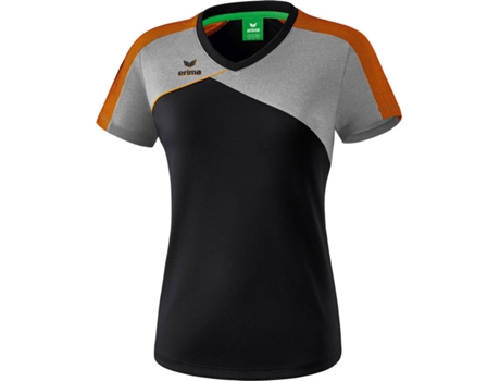 Camiseta para Mujer ERIMA Premium One 2.0 Negro, Gris, Naranja para Multideportes