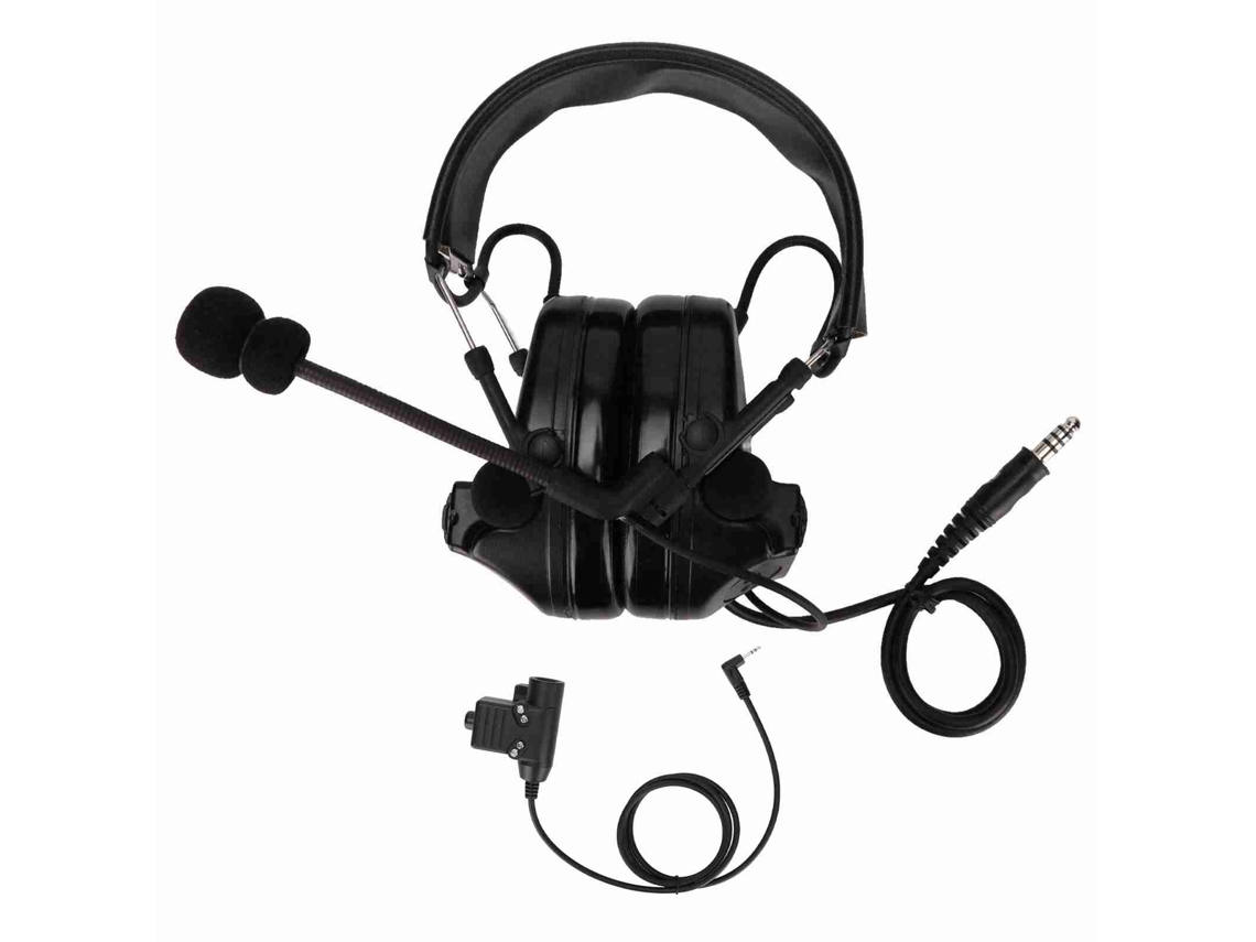 Auriculares militares con reducción de ruido y captación de sonido