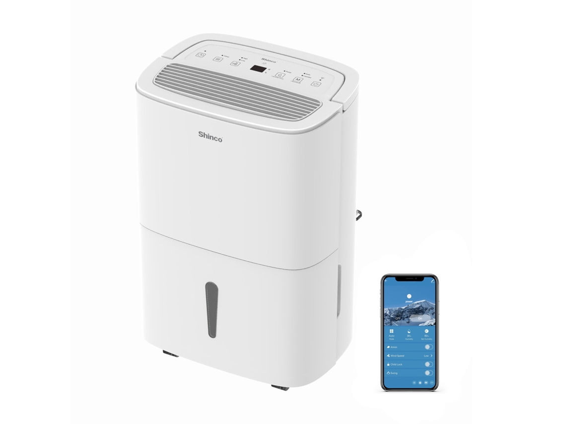 Deshumidificador Eléctrico Edendirect Para 55m² 50 L/día