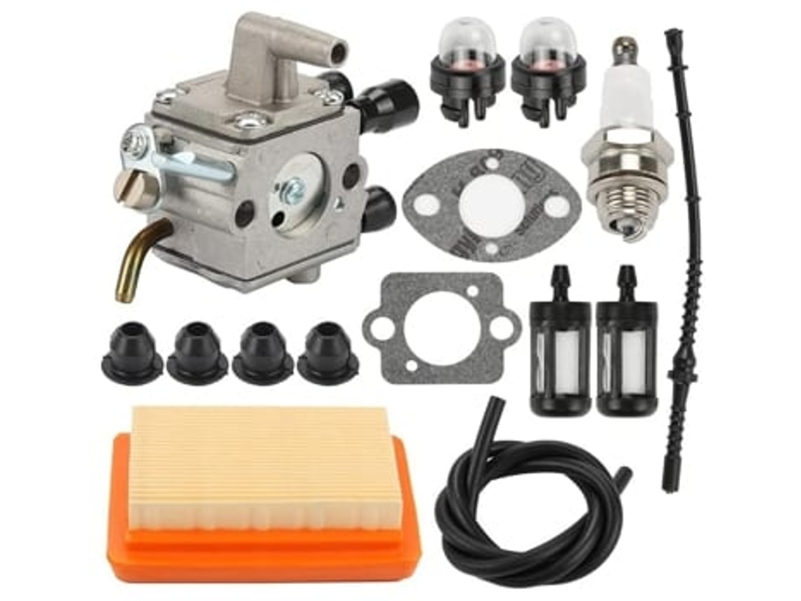 Kit de filtro de aire para carburador para Fs120, Fs200, Fs250, Fs300, Fs350, Fr350, Fr450, Fr480 (reemplaza 4134 120 0653 y 4134 120 0603 Panoona)