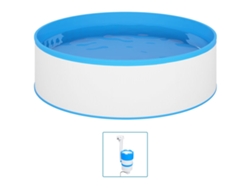 Piscina de chapoteo VIDAXL Acero (350 x 90 cm)