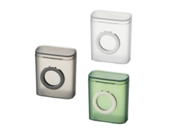 Pack De 3 Cajas Grises Para Cables De Viaje Con Soporte De Móvil. Medidas 7,8×4,9×9,3 Cm, Para Organizar Cargadores Y Cables Usb.