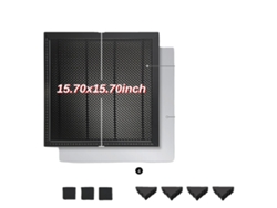 Mesa de trabajo para grabado láser, estructura totalmente metálica, disipación de calor, LT HP4040 OEM
