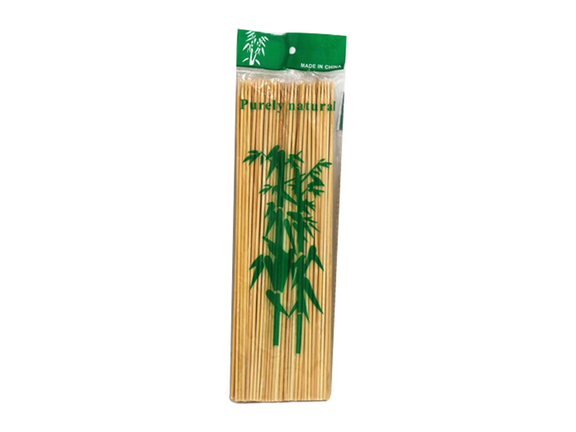 Brochetas De Bambú Para Barbacoa, 3 Mm De Grosor, 15 Cm De Largo, Duraderas Y Naturales.