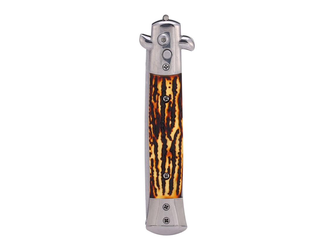 Navaja plegable Switchblade Spring 2026 y peine de bolsillo para peinar el cabello.