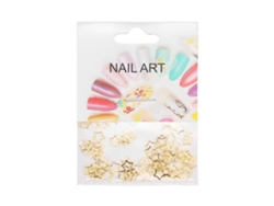 50 Parches Metálicos Con Remaches Para Decoración De Uñas (n.º 03)