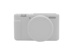 Caso Protetor De Silicone Macio Para Sony Zv-1 Branco