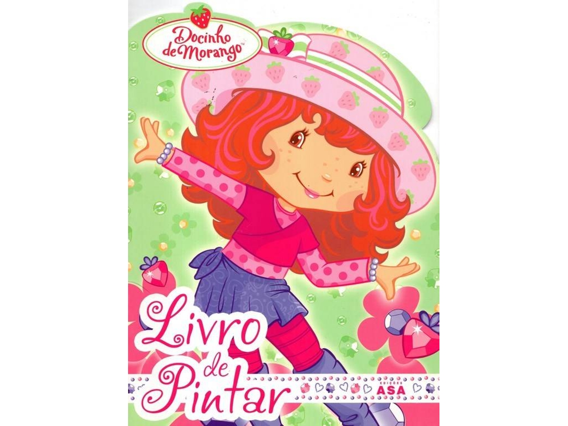 Libro Docinho de Morango - Livro de Pintar (Portugués)