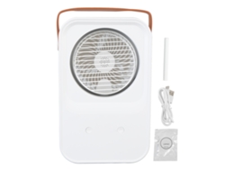 Ventilador Portátil Con Pantalla Digital, Mini Enfriador De Aire, Velocidad Ajustable, Escritorio, Hogar, Oficina.