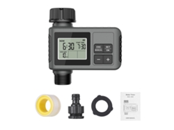 Temporizador Inteligente Para Riego De Jardín Con 1 Salida, Control Programable, Retardo, Detección De Lluvia, Ipx5, Pantalla Lcd, Reino Unido