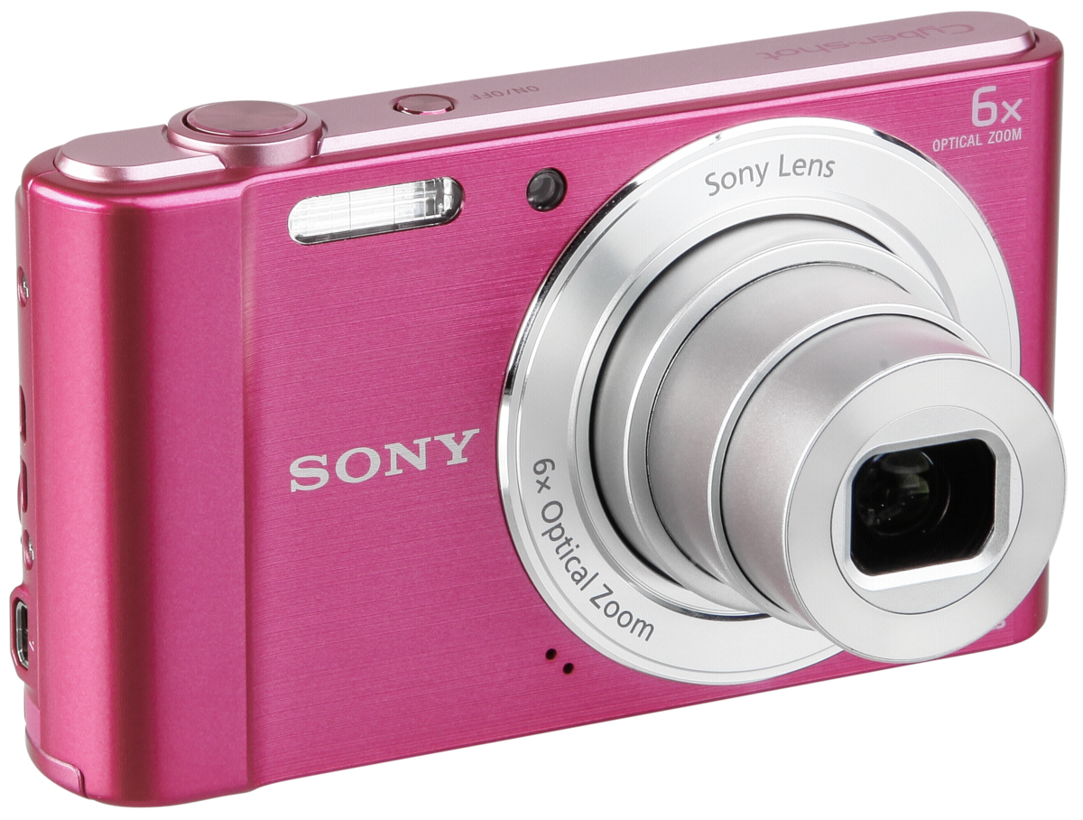 Cámara Compacta SONY CYBER-SHOT DSC-W810  (Rosa - 20.1 MP - ISO: 100 a 3200 - Zoom Óptico: 6x)