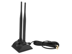 Yncm2026-antena Dual Band 2.4g+5.8g Wifi Magnética 5dbi Reconocimiento Facial 2400-2500/5.8ghz