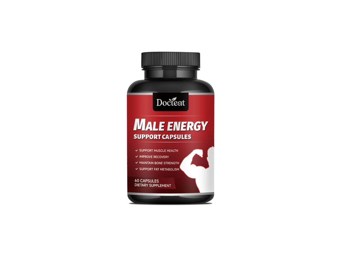 Cápsulas de apoyo energético para hombres
