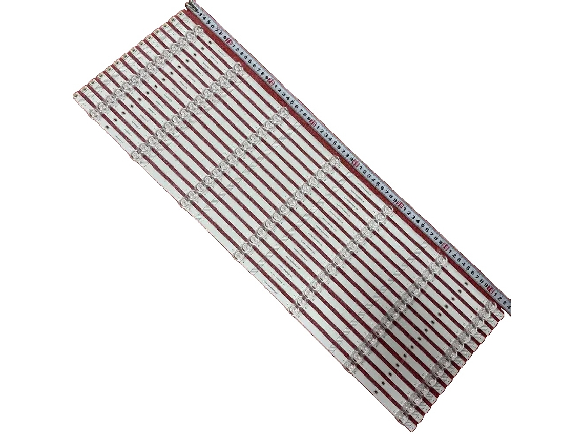 Tira de LED para TV Hisense, material de aluminio, fácil de instalar, OEM energéticamente eficiente.