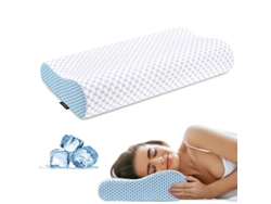 Almohada Cervical Para El Cuello, Almohadas De Espuma Viscoelástica Contorneadas, Almohada Ergonómica Inodora