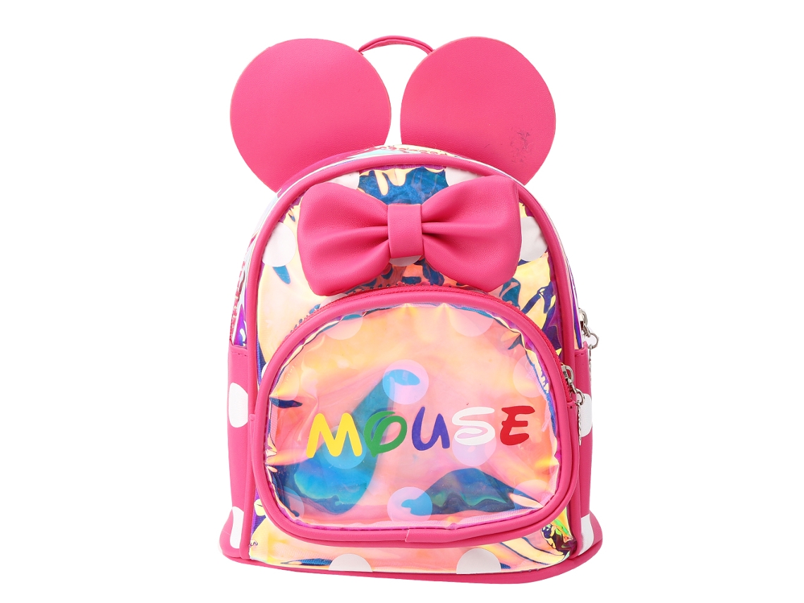Ats-mochila Escolar Para Niños Primaria Con Diseño Cartoon, Mochilita Linda Para Niños Pequeños, Color Rojo Rosa