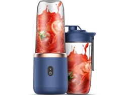 Batidora De Vaso Portátil, 400ml, Con Cepillo Y Vaso De Repuesto, Cargador Usb, Batidora De Mano