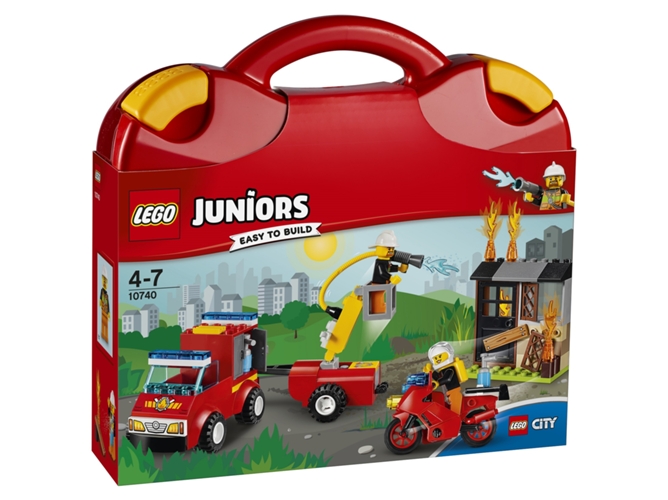 LEGO Juniors: Maletín de Bombero de Zapadores - 10740 (Edad Mínima: 4 - 110 Piezas)