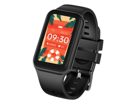 Smartwatch Hembra G132 1 Pantalla a color de 45 pulgadas Ritmo cardíaco Oxígeno en sangre Monitoreo del sueño Impermeable Negro