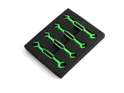 Llave universal Mali de 4 piezas para rótulas y tornillos, herramienta para coches, drones, barcos y controles remotos de 3 a 6 mm