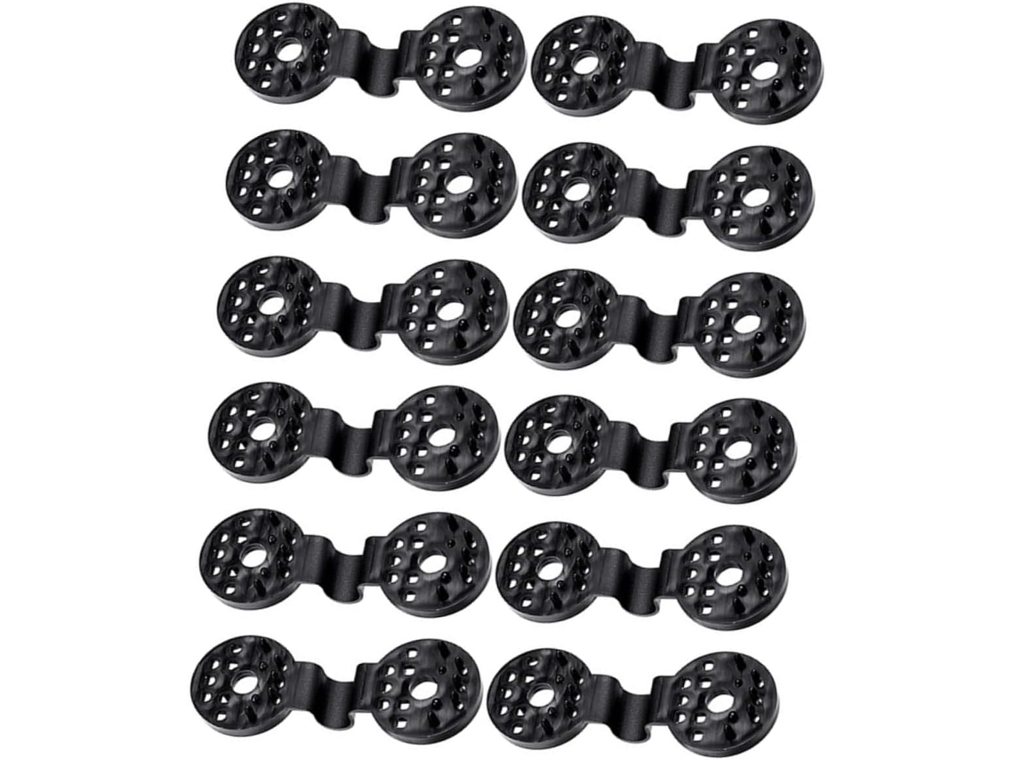 Paquete De 50 Clips Reutilizables De Pe Para Malla De Sombreo