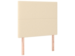 Cabecero color crema 90x5x118/128 cm Tejido Maison Exclusive