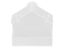 Comedero Para Pájaros De Ventana Práctico Y Sencillo, Casita Para Pájaros De Acrílico, Fácil De Limpiar E Instalar.