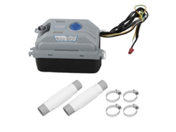 Bomba de drenaje de aire acondicionado 220 V, altura de elevación de 1,2 m, 10 W, automática silenciosa, 1100 ml/min.