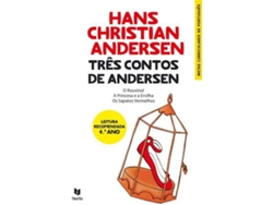 Libro Tres Contos de Andersen de Hans Christian Andersen (Portugués)