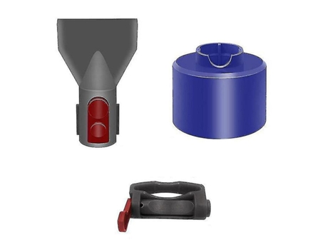Accesorio Aspiradoras Compatibilidad Universal 3Pcs Dyson V7 V8 V10 V11 Tip Lock