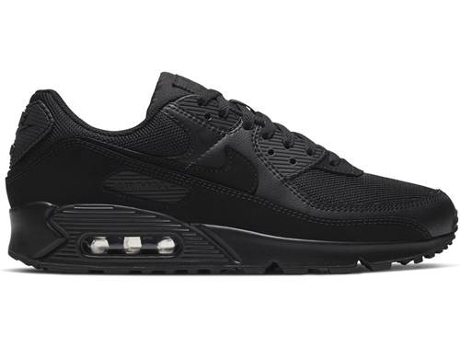 Tenis Deportivas NIKE Air Max 90 (Negro - Cuero Natural- 42,5)