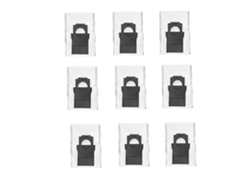 9 Pcs Dust Bag For L40s Pro Ultra / X50 Ultra Vacuum Parts