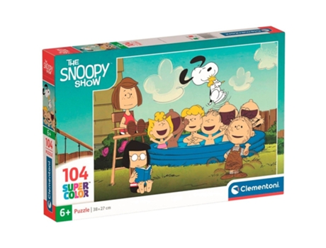 Puzzle 104 Piezas Snoopy CLEMENTONI