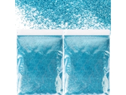100 g de pintura azul con purpurina - Líneas finas de purpurina para mascotas - Accesorios artificiales