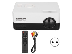 Baoj-2026projetor Mini Portátil Led Para Lar E Escritório Com Hdr E 30000 Horas De Vida Da Lâmpada Plug Eu