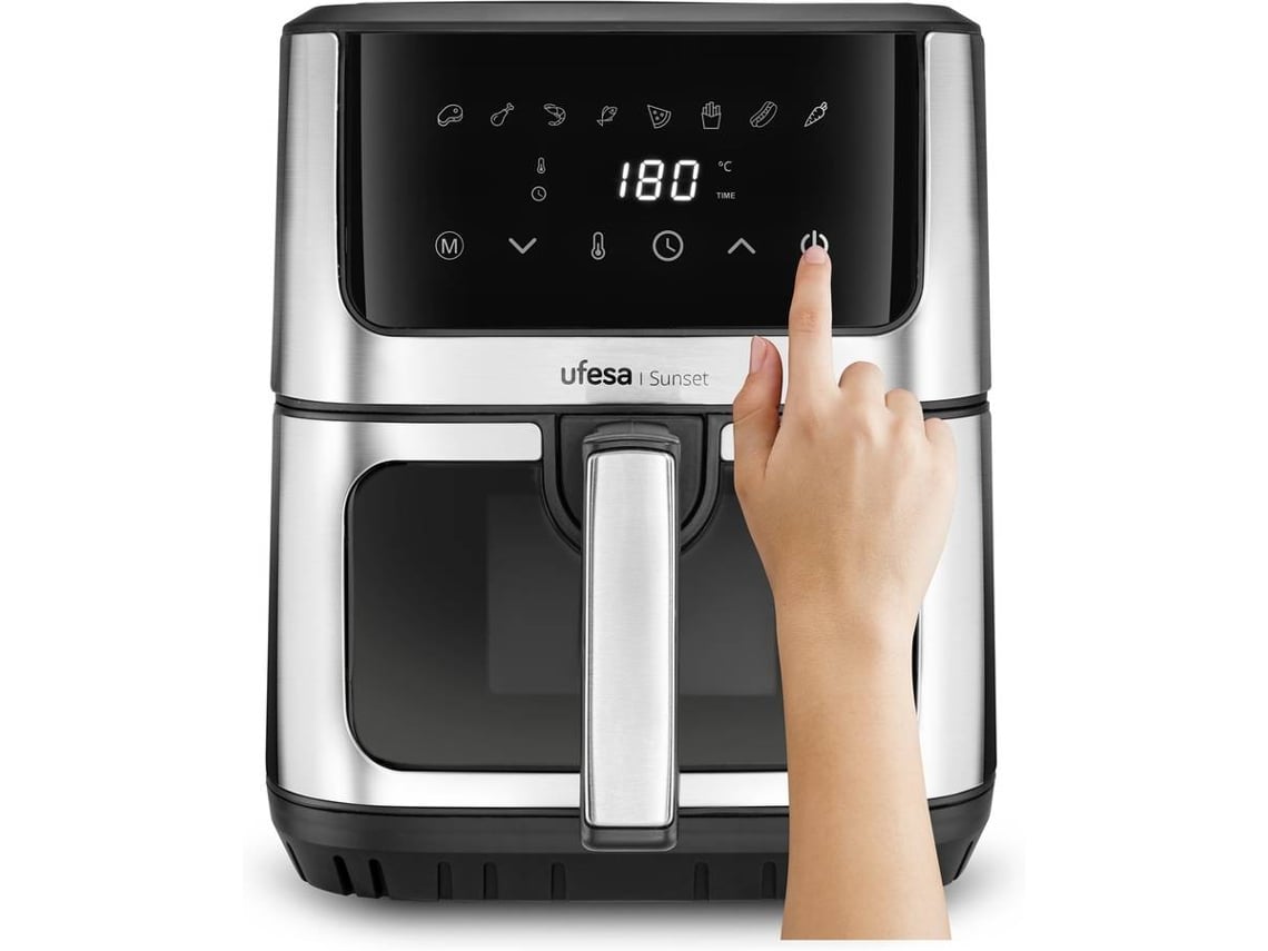 Freidora sin Aceite UFESA Sunset (6.5 L - Negro)  