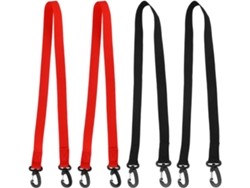 Correas para transportar zapatos, 4 unidades, de nailon, para uso en exteriores.