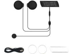 Casco De Moto Bluetooth 5.0 Con Intercomunicador Y Micrófono - Reducción De Ruido