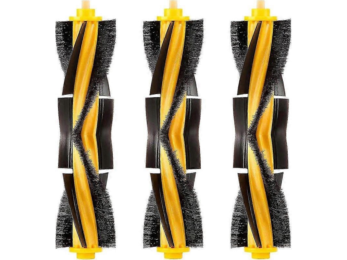 (3pcs) Roller Brushes Main Brush Replacement Parts For Ecovacs Deebot Ozmo 920 950 T8 Aivi Max T9 T5 N5 N7 N8+ N8 Pro D