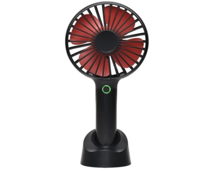 Mini ventilador portátil de mano, ventiladores personales de mano, ventilador de mano con batería recargable por USB, con Base, batería de 2500Mah,...